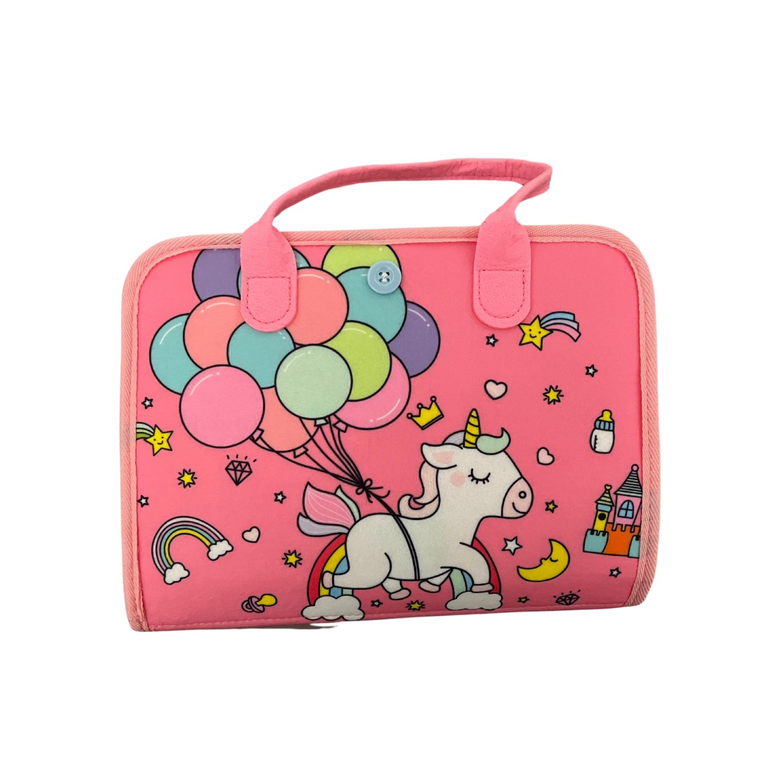 MALETÍN  SENSORIAL ROSADO  PARA NIÑOS